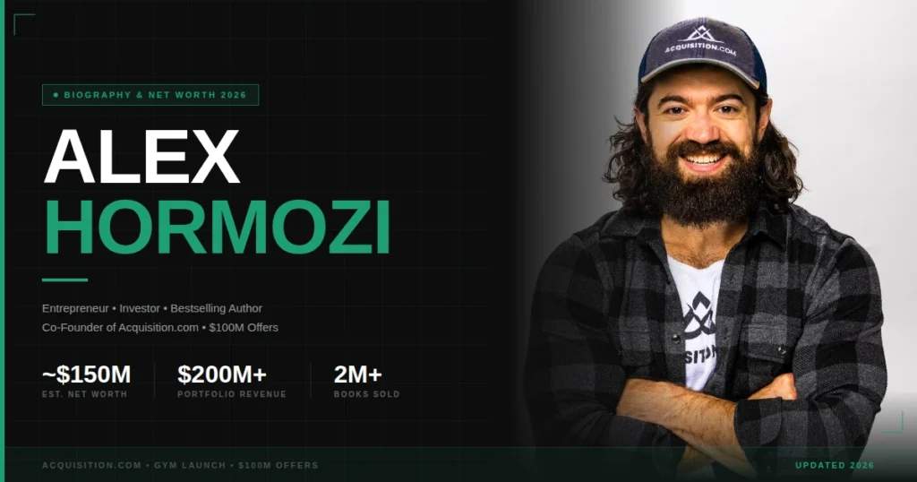 alex hormozi biography net worth