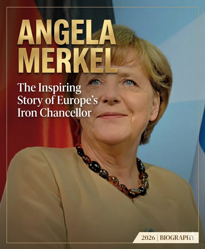 angela merkel biography