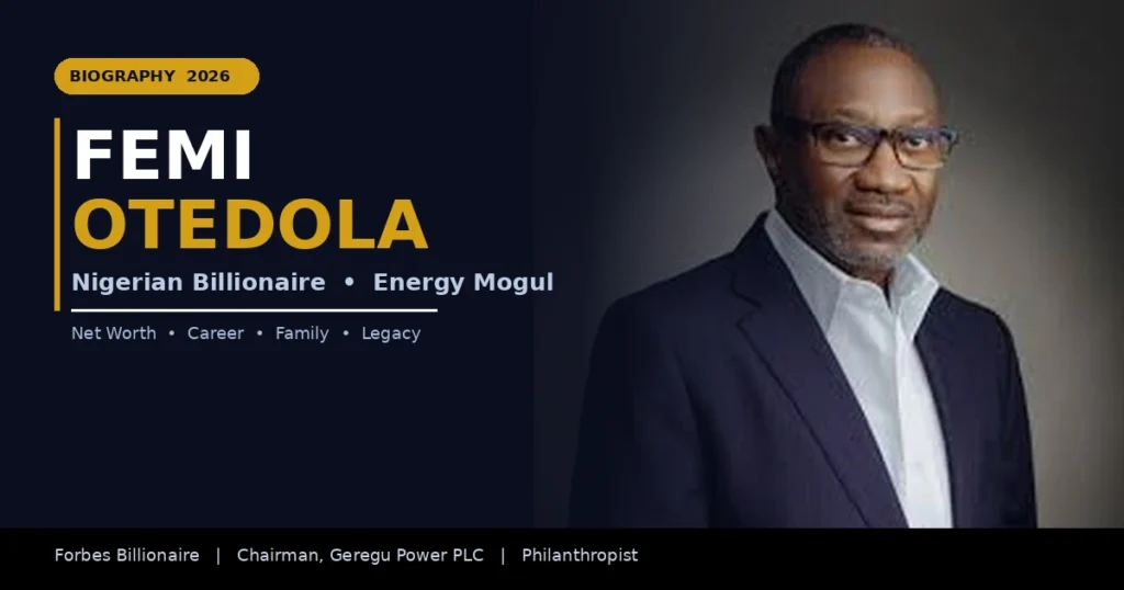 Femi Otedola Biography