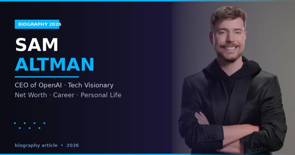Sam Altman Biography 2026