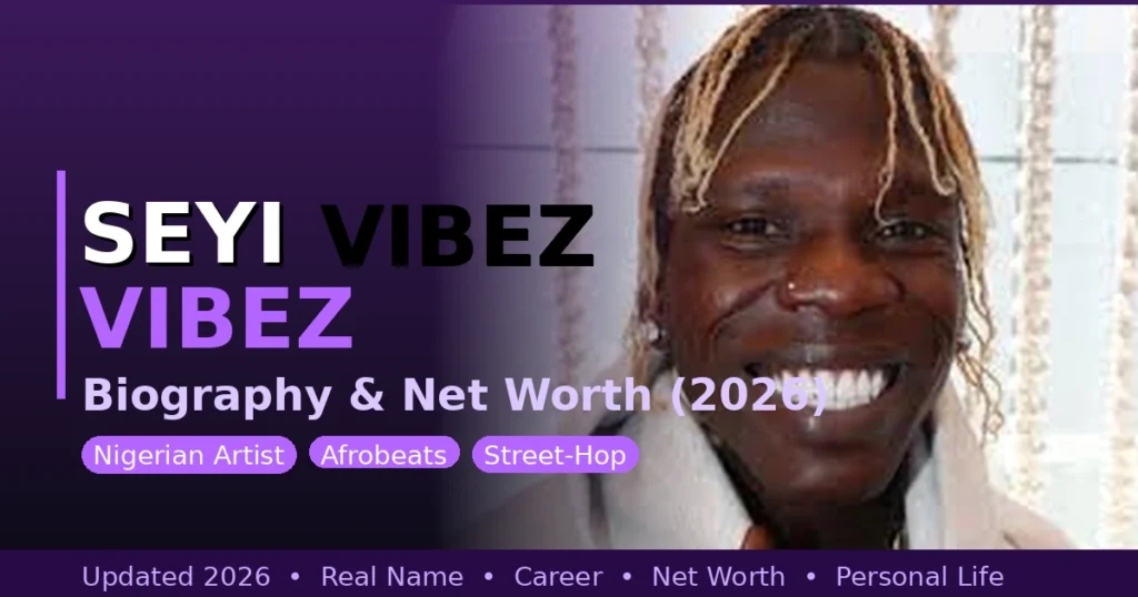 Seyi Vibez Biography (2026)