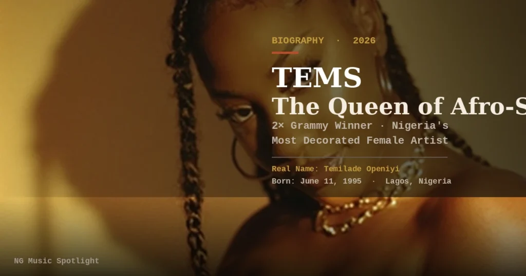 Tems Biography 2026