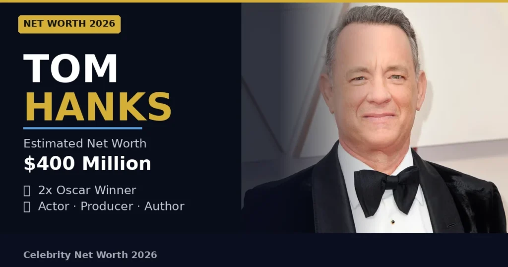 Tom Hanks Net Worth in 2026