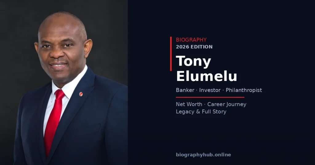 Tony Elumelu Biography 2026